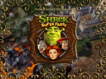 Shrek Super Party screen shot title